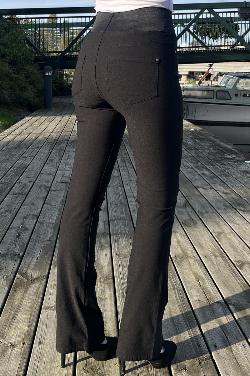 Shantal Bootcut 32 Längd Power Dam Svart Black | Smilebutiken - Freequent