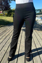 Shantal Bootcut 30 Längd Dam Svart Black Denim | Smilebutiken - Freequent
