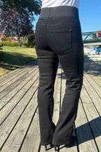 Shantal Bootcut 30 Längd Dam Svart Black Denim | Smilebutiken - Freequent
