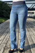 Shantal Bootcut 30 Längd Dam Mellanblå Medium Blue Denim | Smilebutiken - Freequent