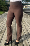 Shantal Bootcut 30 Längd Power Dam Brun Coffee Bean | Smilebutiken - Freequent