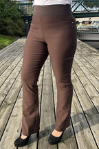 Shantal Bootcut 30 Längd Power Dam Brun Coffee Bean | Smilebutiken - Freequent