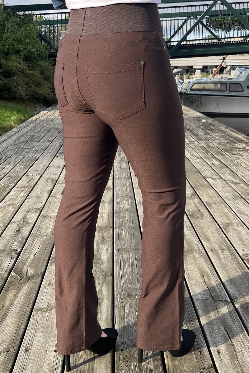 Shantal Bootcut 30 Längd Power Dam Brun Coffee Bean | Smilebutiken - Freequent