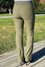 Shantal Bootcut 30 Längd Power Dam Grön Olive Night | Smilebutiken - Freequent