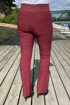 Shantal Bootcut 30 Längd Power Dam Vinröda Tawny Port | Smilebutiken - Freequent