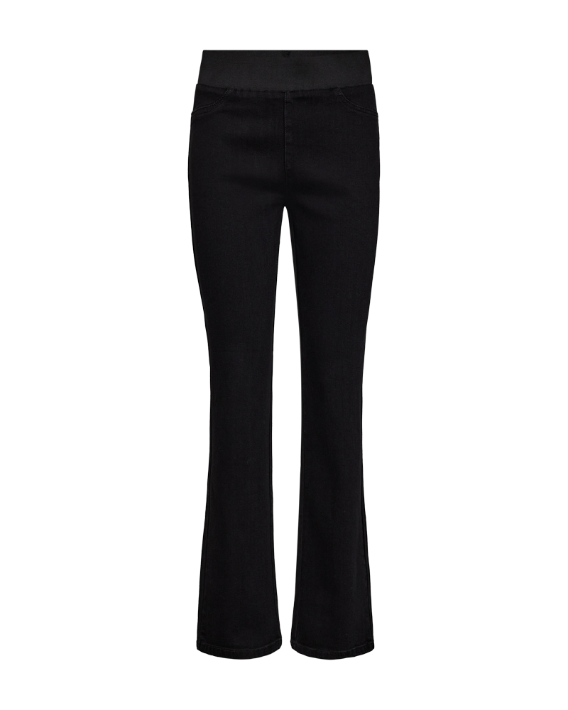 Shantal Bootcut 32 Längd Dam Svart Black Denim | Smilebutiken - Freequent