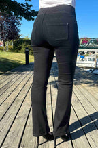 Shantal Bootcut 32 Längd Dam Svart Black Denim | Smilebutiken - Freequent