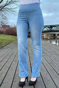 Shantal Bootcut 32 Längd Denim Dam Ljusblå Light Blue Denim | Smilebutiken - Freequent