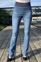 Shantal Bootcut 32 Längd Dam Mellanblå Medium Blue Denim | Smilebutiken - Freequent