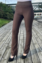 Shantal Bootcut 32 Längd Power Dam Brun Coffee Bean | Smilebutiken - Freequent