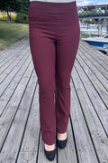 Shantal Bootcut 32 Längd Power Dam Vinröd Tawny Port | Smilebutiken - Freequent