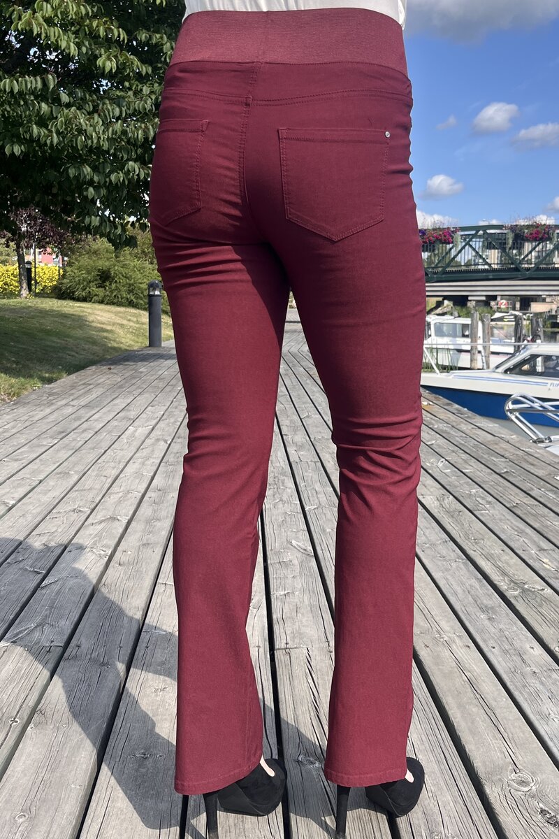 Shantal Bootcut 32 Längd Power Dam Vinröd Tawny Port | Smilebutiken - Freequent