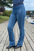 Shantal Bootcut Length 34 Denim Women Medium Blue Freequent