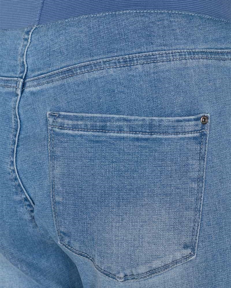 Shantal Capri Denim Dam Ljusblå Light Blue Denim | Smilebutiken - Freequent