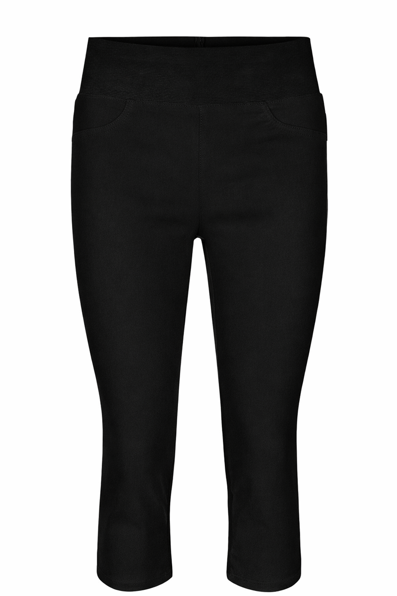 Shantal Capri Power Dam Svart Black | Smilebutiken - Freequent