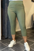 Shantal Capri Power Dam Grön Deep Lichen Green | Smilebutiken - Freequent