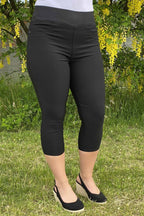 Shantal Capri Power Dam Svart Black | Smilebutiken - Freequent