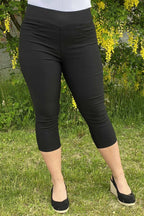 Shantal Capri Power Dam Svart Black | Smilebutiken - Freequent