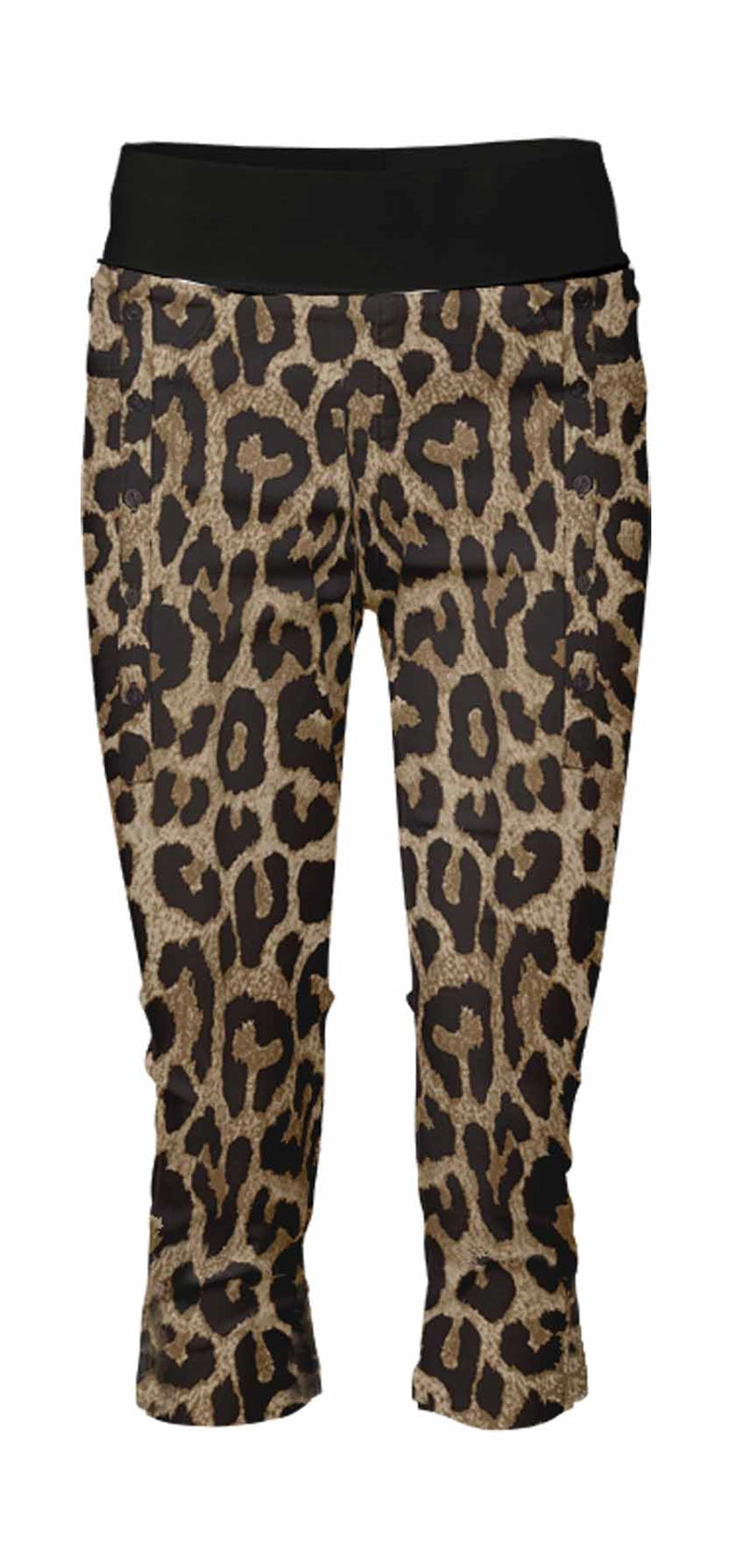 Shantal Capri Dam Leopardmönstrad Wild Leopard | Smilebutiken - Freequent