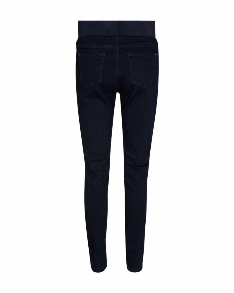 Shantal PA Denim Stretchjeans Dam Mörkblå Dark Blue | Smilebutiken - Freequent