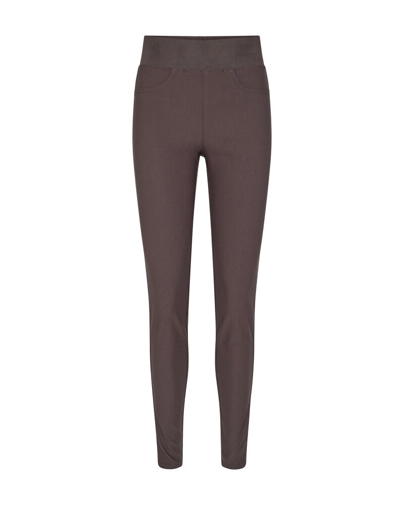 Shantal PA Power Byxa Hög Midja Dam Brun Coffee Bean | Smilebutiken - Freequent