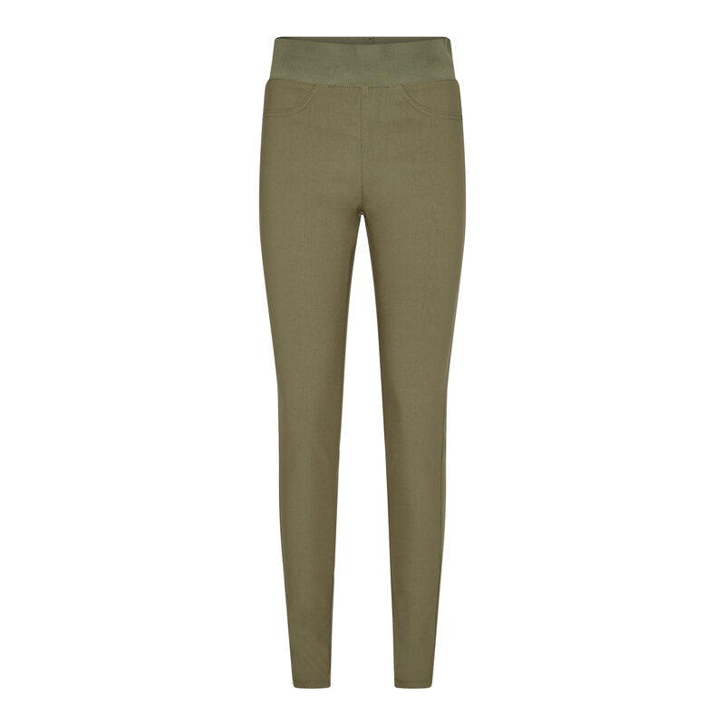 Shantal PA Power Byxa Hög Midja Dam Grön Deep Lichen Green | Smilebutiken - Freequent