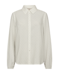Shine Skjorta Dam Star OffWhite Melange Freequent