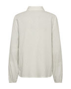 Shine Skjorta Dam Star OffWhite Melange Freequent