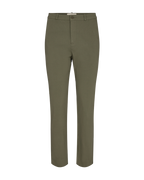 Solvej Ankle Trousers Women Olive Night Freequent