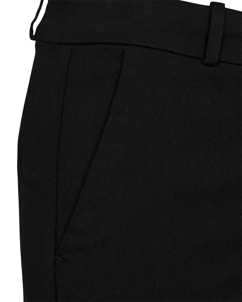 Solvej Wide Byxa Dam Svart Black | Smilebutiken - Freequent