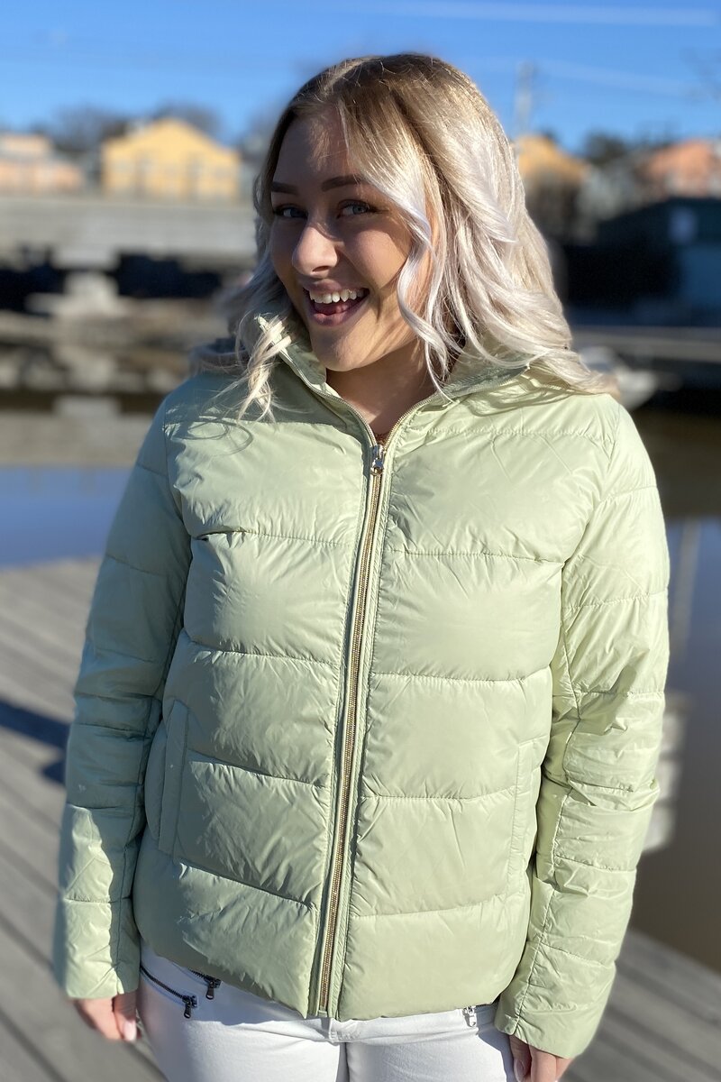Freequent Tops Lightweight Jacket Women Swamp - Freequent
