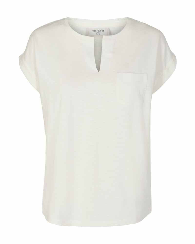 Viva Pocket Topp Dam Off White - Freequent