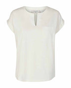 Viva Pocket Topp Dam Off White - Freequent