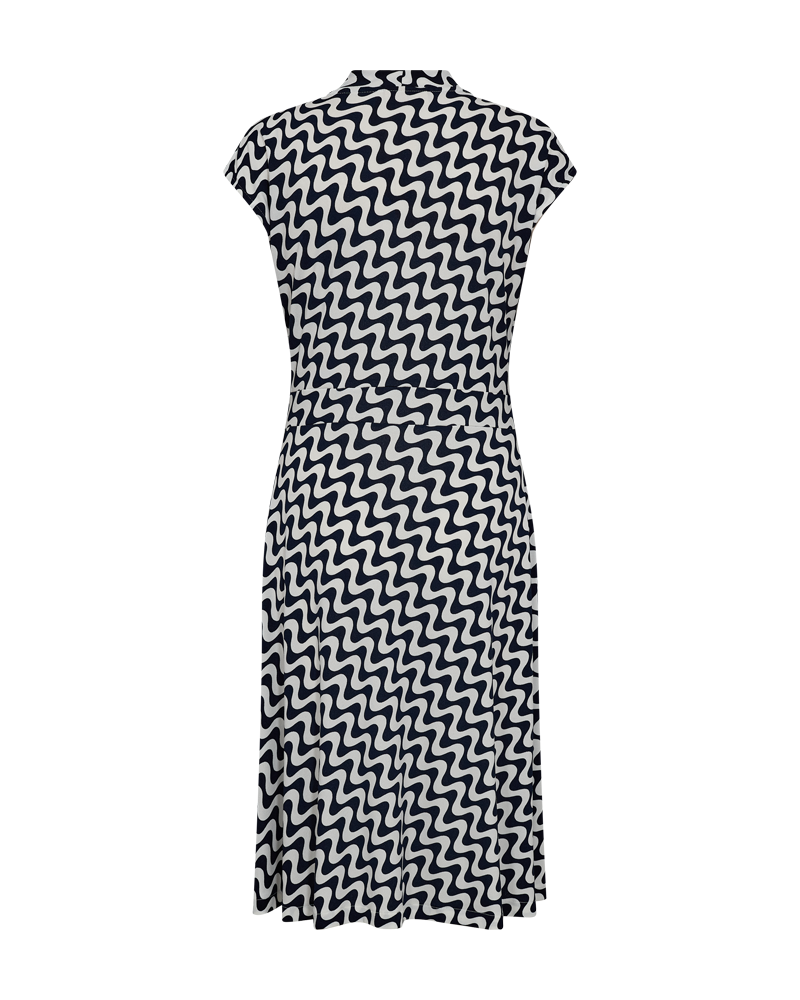 Yrsa Klänning Dam Star Off-White W Navy Blazer Freequent
