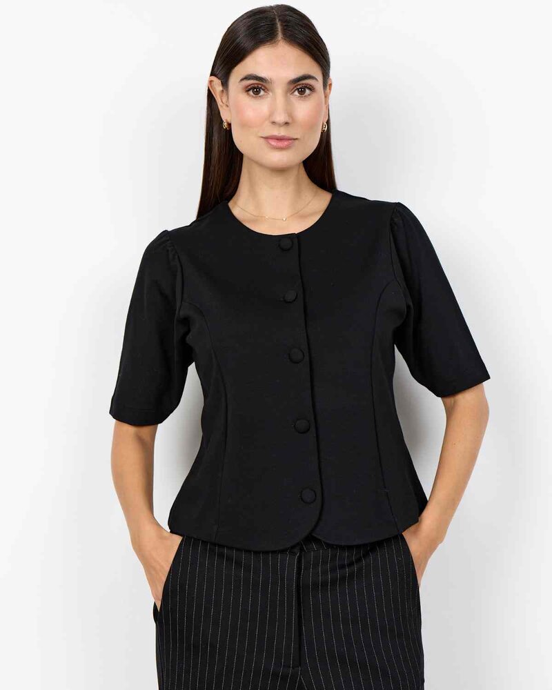 Galathea 1 Blazer Women Black | Smilebutiken - Soyaconcept
