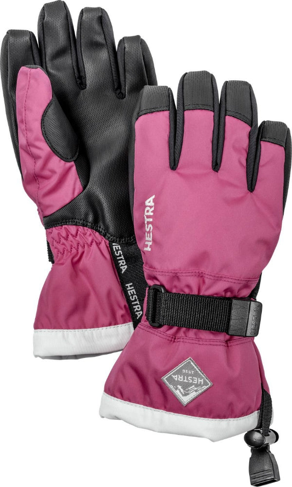 Gauntlet CZone Jr Winter Glove Fuchsia Junior - Hestra
