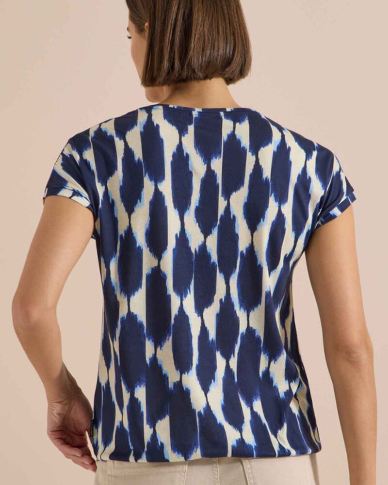 Genevieve T-shirt Dam Urban Dark Blue | Smilebutiken - Cecil