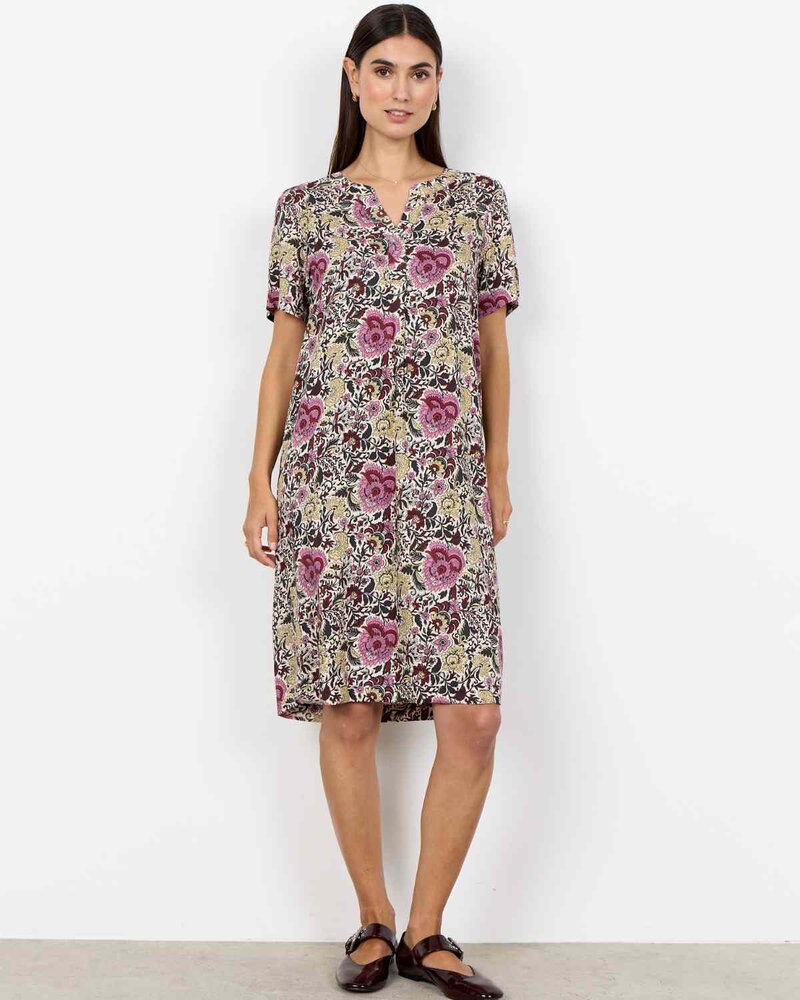 Genia 3 Lång Tunika Dam Mauve Orchid Combi | Smilebutiken - Soyaconcept
