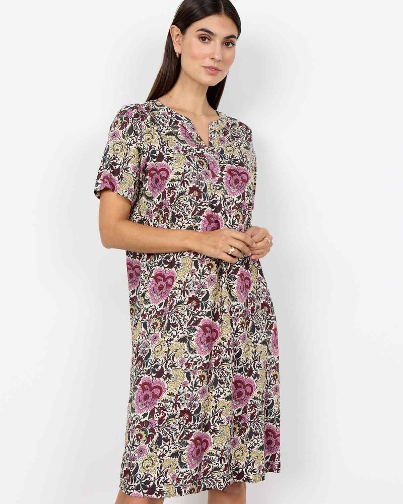 Genia 3 Lång Tunika Dam Mauve Orchid Combi | Smilebutiken - Soyaconcept