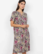 Genia 3 Lång Tunika Dam Mauve Orchid Combi | Smilebutiken - Soyaconcept