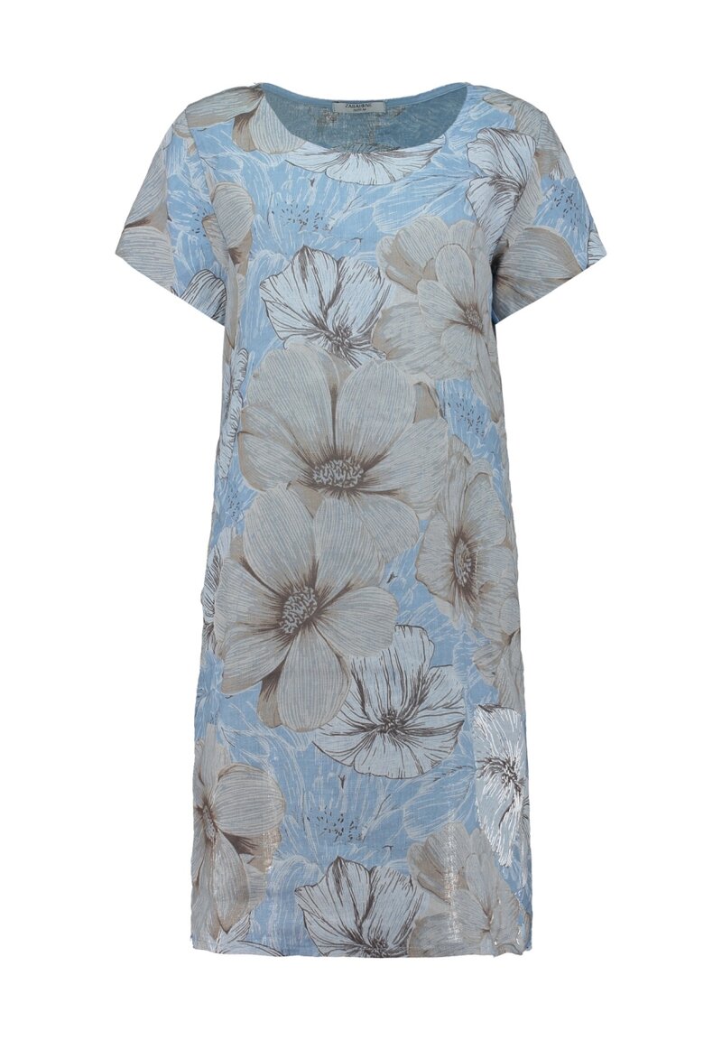 Ginii Klänning Dam Aqua Blue | Smilebutiken - Zabaione