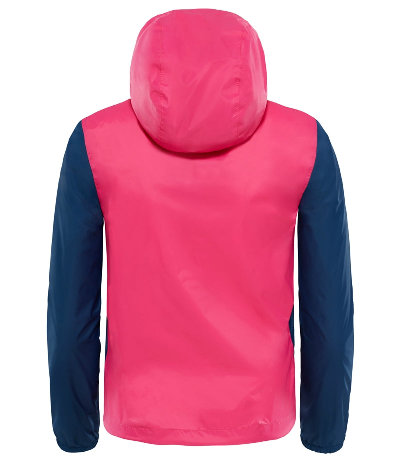 Girls Zipline Pink Blue Wing Teal Skaljacka Barn  The North Face