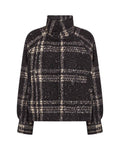 Gisa 1 Kort Jacka Dam Svart Black Combi | Smilebutiken - Soyaconcept
