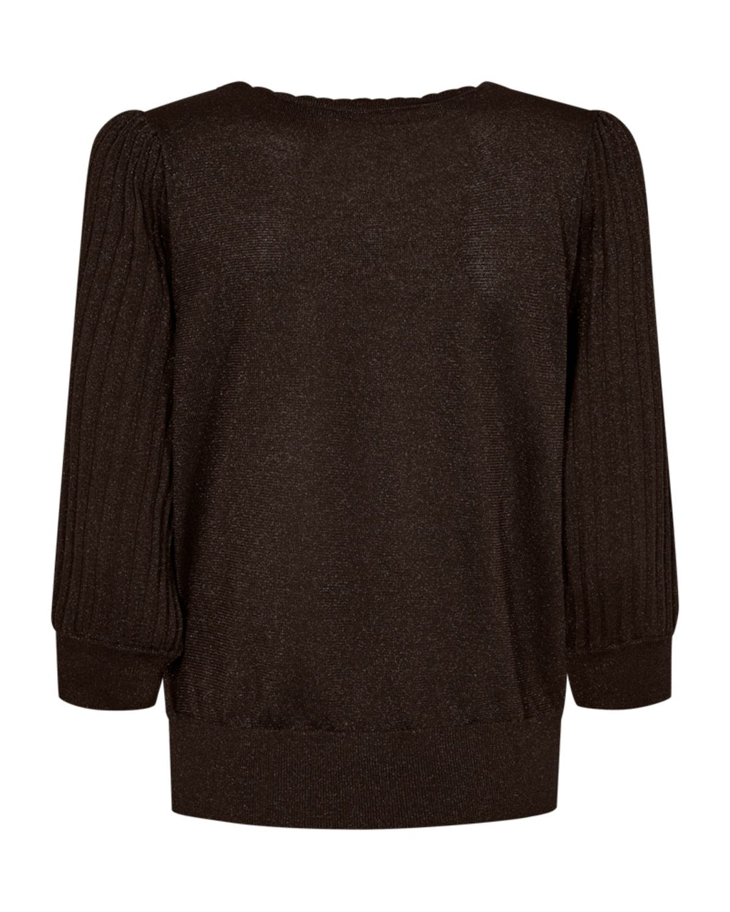 Glitta Tröja Med Glitter Dam Brun Mole | Smilebutiken – Freequent