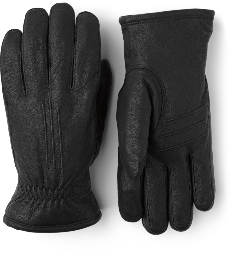 Alvar Leather Glove Men's Black Hestra