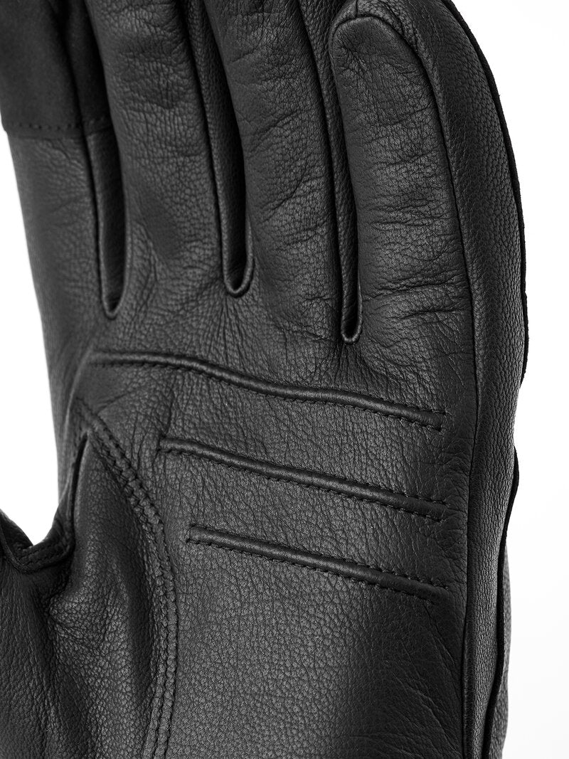 Alvar Leather Glove Men's Black Hestra
