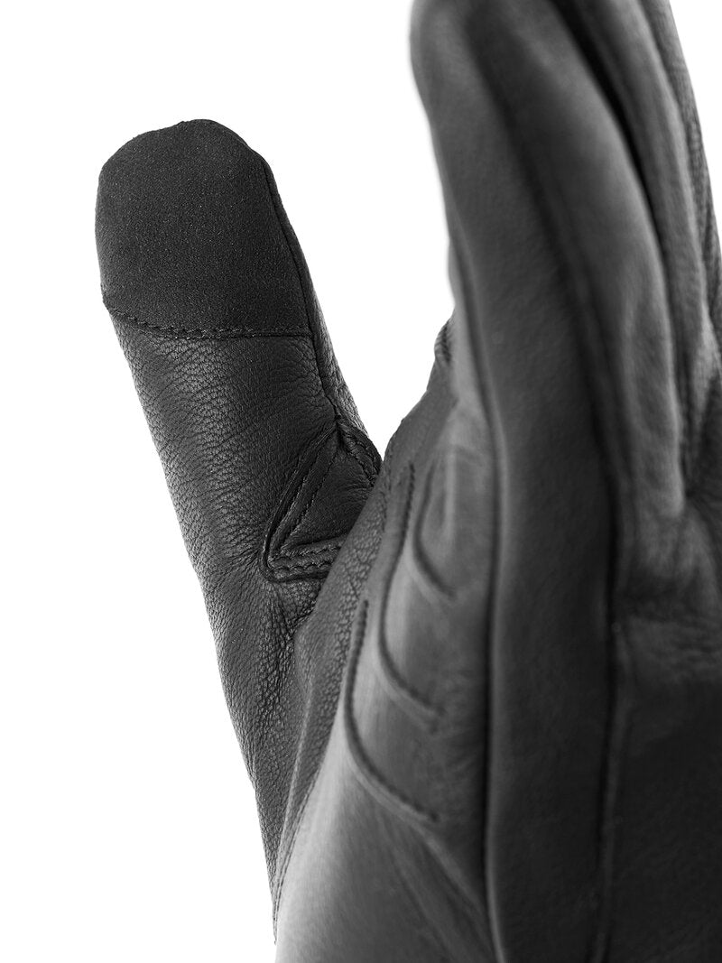 Alvar Leather Glove Men's Black Hestra