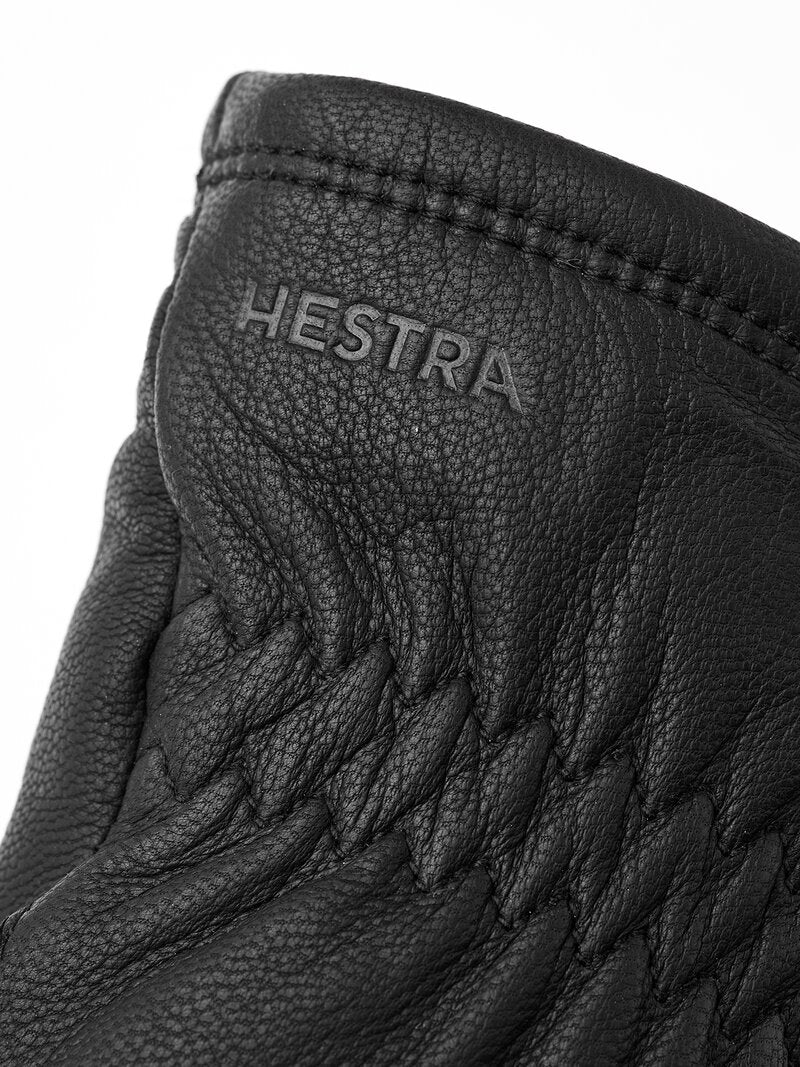 Alvar Leather Glove Men's Black Hestra