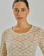 Ibena Spetstopp Dam Beige Moonbeam | Smilebutiken - Freequent