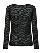 Ibena Spetstopp Dam Svart Black | Smilebutiken - Freequent